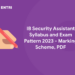 IB Security Assistant Syllabus and Exam Pattern 2023 - Marking Scheme, PDF