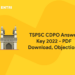 TSPSC CDPO Answer Key 2022 – PDF Download, Objections