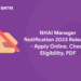 NHAI Manager Notification 2023 Released - Apply Online, Check Eligibility, PDF