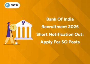 Bank of India Recruitment 2025 Short Notification Out Apply for SO Posts
