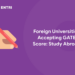Foreign Universities