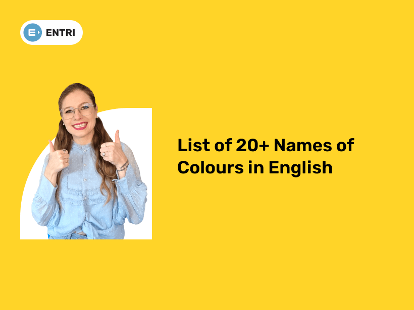 List Of 20 Names Of Colours In English 1 