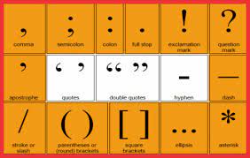 Punctuation marks