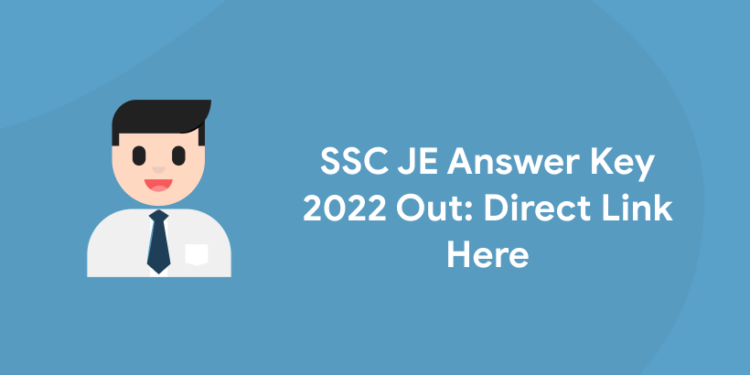 SSC JE Answer Key 2022 Out