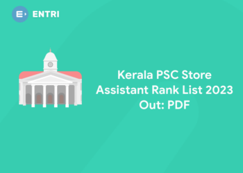 Kerala PSC Store Assistant Rank List 2023 Out: PDF