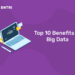Benefits of big data
