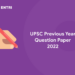 UPSC Previous Year Question Paper 2022