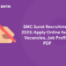 SMC Surat Recruitment 2023: Apply Online for 83 Vacancies, Job Profile, PDF