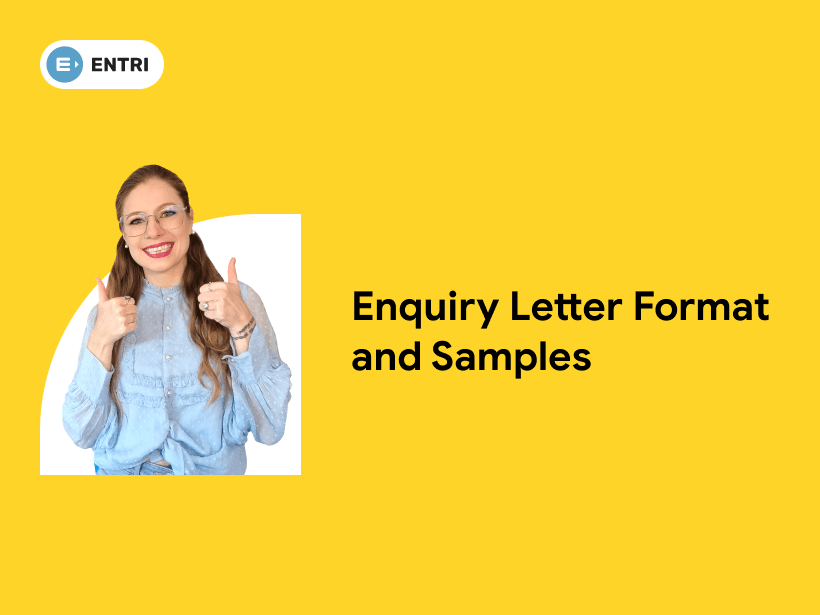 Enquiry Letter Format and Samples Entri Blog
