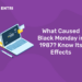 What Caused Black Monday in 1987 Know Its Effects