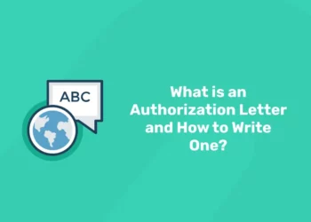 authorization letter