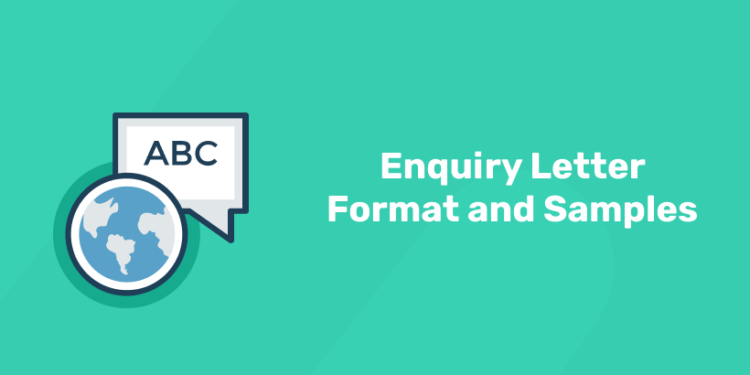 enquiry-letter format sample