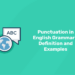 punctuation in english grammar