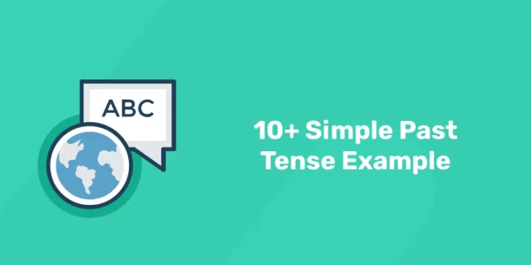 simple past tense example