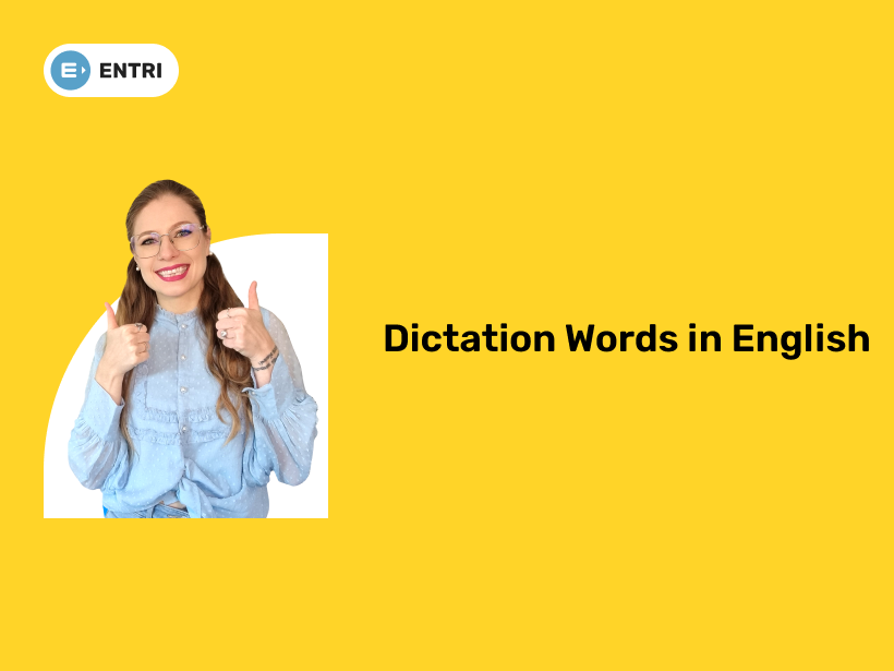 Dictation Words In English Entri Blog