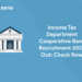 Income Tax Department Cooperative Bank Recruitment