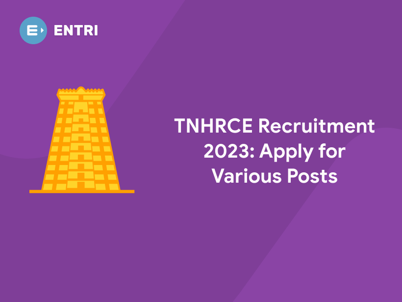 Tnhrce Recruitment Notification Out Entri Blog