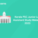 Kerala PSC Junior Lab Assistant Study Material 2023