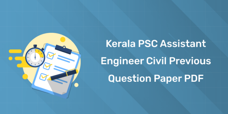 Kerala PSC Assistant Engineer Civil Previous Question Paper PDF