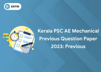 Kerala PSC AE Mechanical Previous Question Paper 2023: Previous