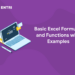 Basic Excel Formulas and Functions