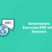 determiners exercises pdf