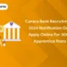 Canara Bank Recruitment 2024 Notification
