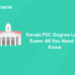 Kerala PSC Degree Level Exam: All You Need to Know