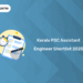 Kerala PSC Assistant Engineer Shortlist 2025