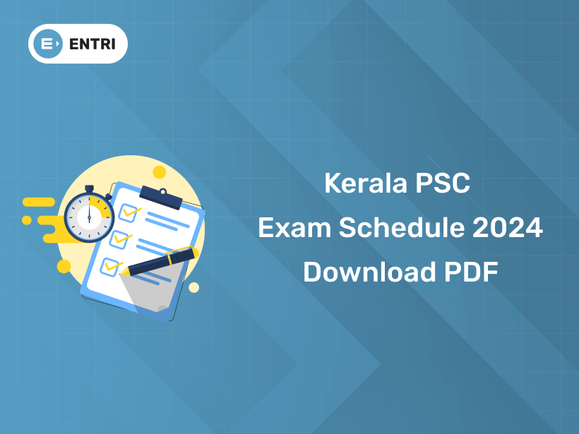 Kerala PSC Exam Schedule 2023 Out Download PDF, Link