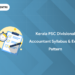Kerala PSC Divisional Accountant 2025 Syllabus & Exam Pattern
