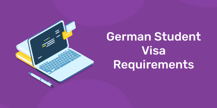 German student visa requirements
