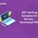 OET Writing Samples for Nurses - Download PDF