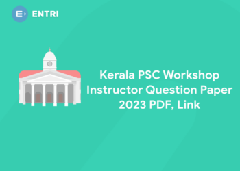 Kerala PSC Workshop Instructor Question Paper 2023 PDF, Link