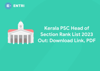 Kerala PSC Head of Section Rank List 2023 Out: Download Link, PDF