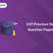 cat previous year question paper