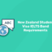 New Zealand Student Visa IELTS Band Requirements