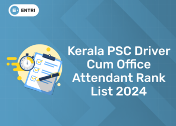 Kerala PSC Driver Cum Office Attendant Rank List 2024