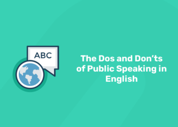 public speaking dos and donts