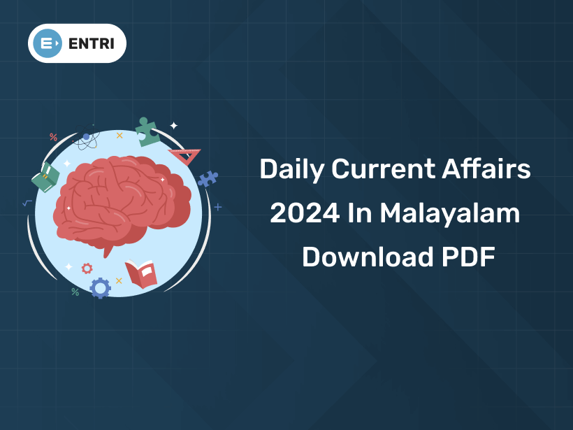 Daily Current Affairs 2024 in Malayalam Download PDF