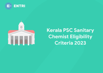 Kerala PSC Sanitary Chemist Eligibility Criteria 2023