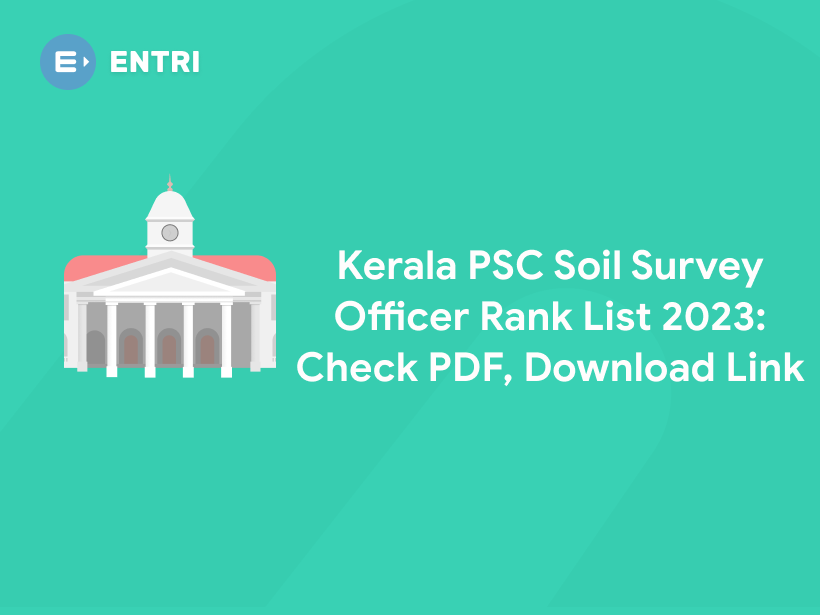 Kerala PSC Soil Survey Officer Rank List 2023 PDF, Link