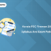 Kerala PSC Fireman 2025 Syllabus and Exam Pattern - PDF, Link