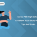 Kerala PSC High School Assistant 2025 Study Plan - Tips and Tricks