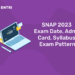 SNAP 2023 - Exam Date, Admit Card, Syllabus, Exam Pattern