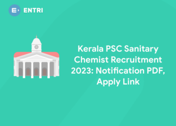 Kerala PSC Sanitary Chemist Recruitment 2023: Notification PDF, Apply Link