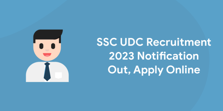 SSC UDC Recruitment