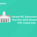 Kerala PSC Demonstrator Shortlist 2023: Download PDF, Check Link