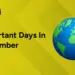 important days in november