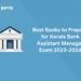 Best Books to Prepare for Kerala Bank Assistant Manager Exam 2023-2024